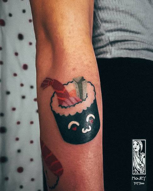 Female Sushi Tattoos