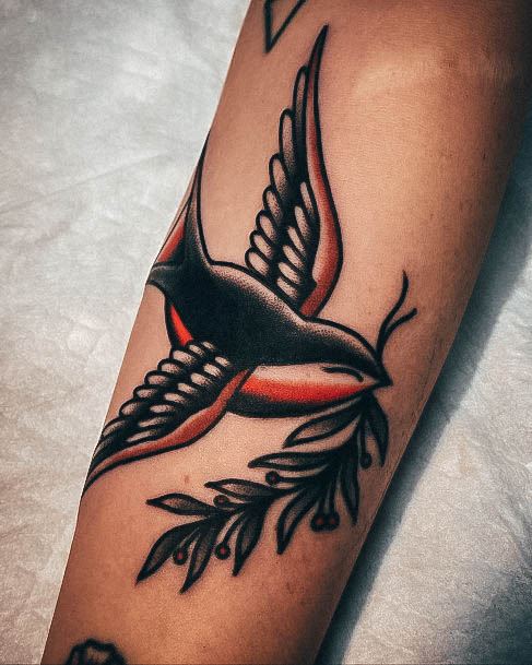 Female Swallow Tattoos