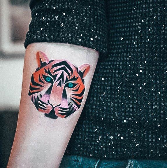 Female Tiger Tattoos Modern Ideas