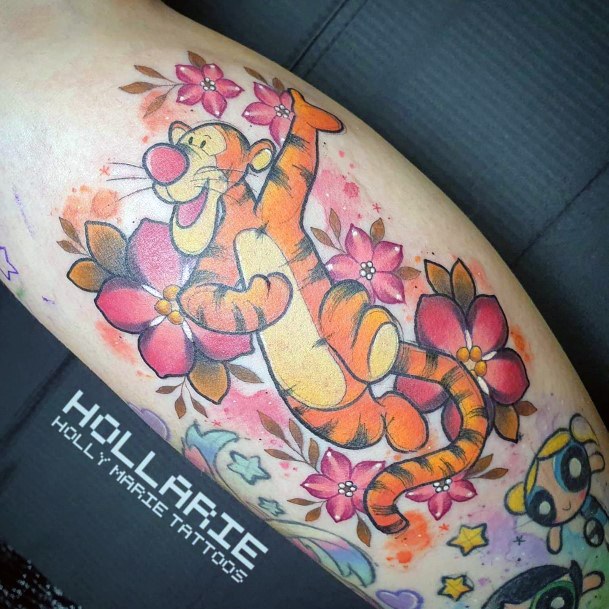 Female Tigger Tattoos