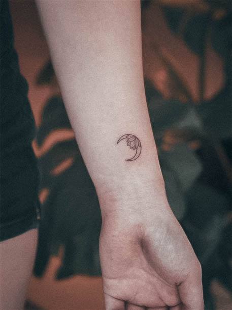 Female Tiny Tattoos Forearm