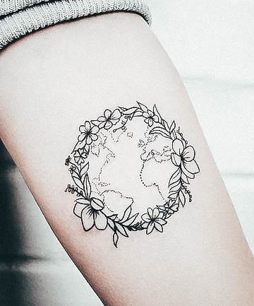 Female Travel Tattoos