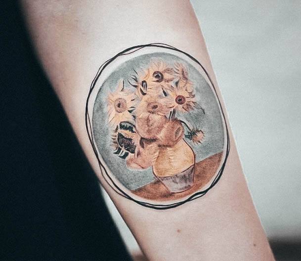 Female Van Gogh Tattoos