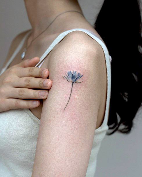 Female Water Lily Tattoos