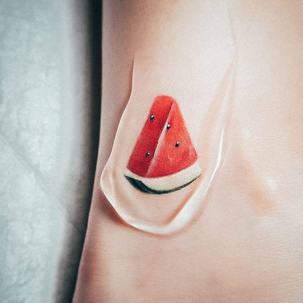 Female Watermelon Tattoos