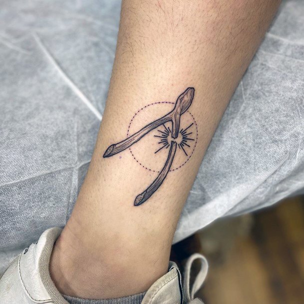 Female Wishbone Tattoos