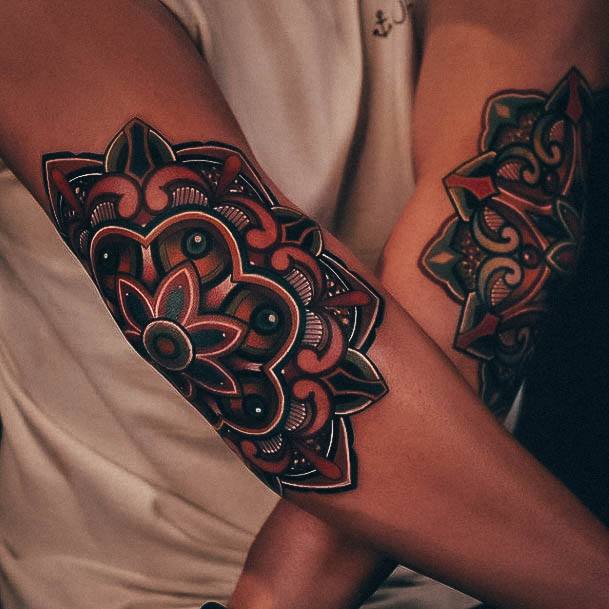 Female With Sacred Geometry Tattoo