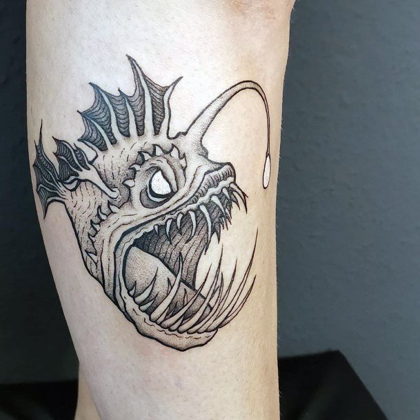 Females Anglerfish Tattoos