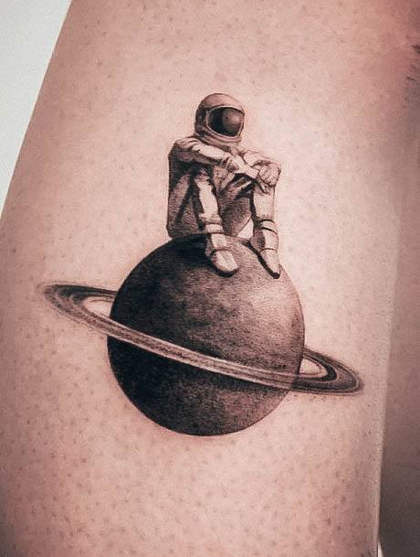 Females Astronaut Tattoos