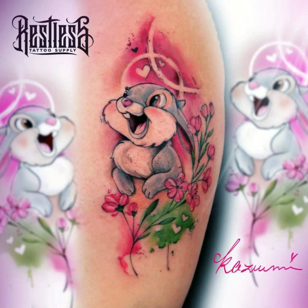 Females Bambi Tattoos