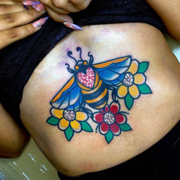 Females Bee Tattoos