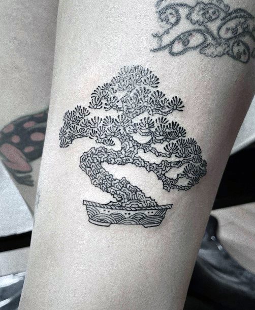 Females Bonsai Tattoos