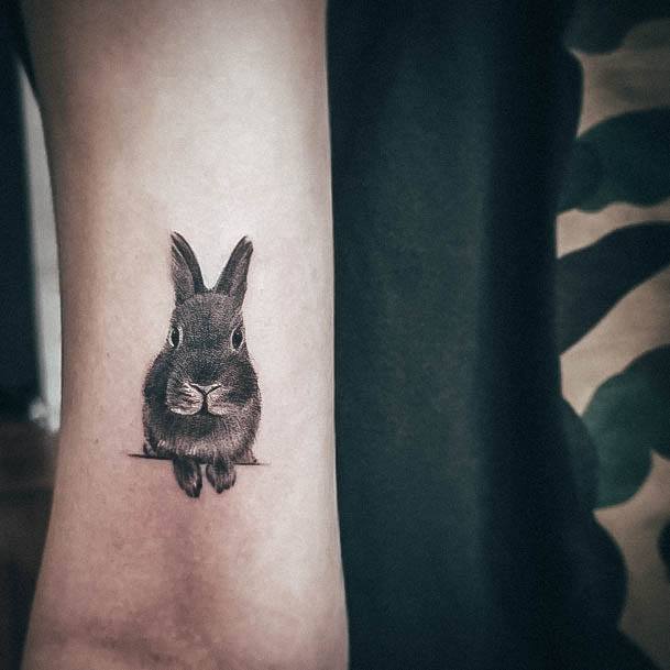 Females Bunny Rabbit Tattoos