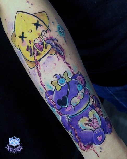 Females Carebears Tattoos