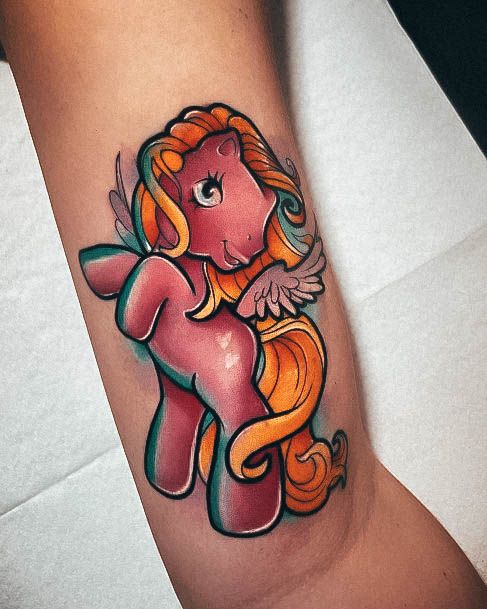 Females Cartoon Tattoos