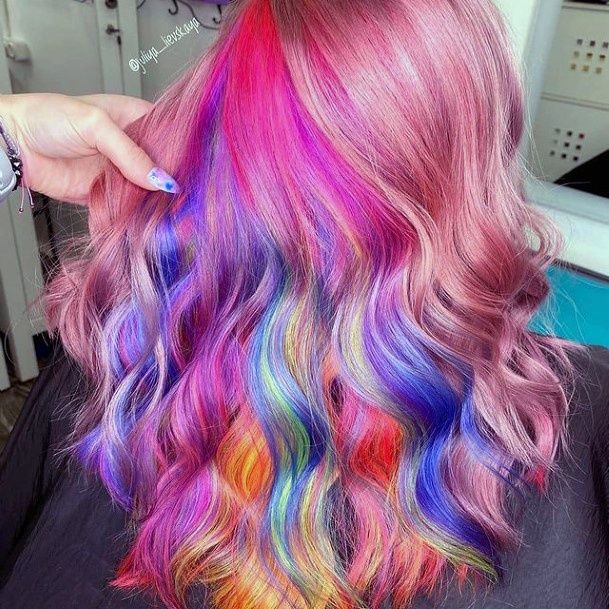 Females Cool Hair Dye Ideass