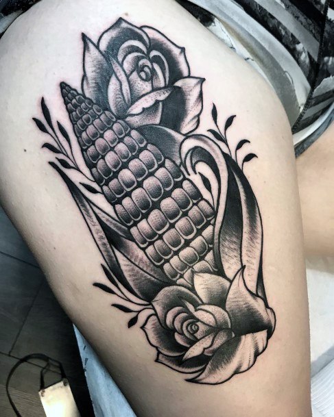 Females Corn Tattoos