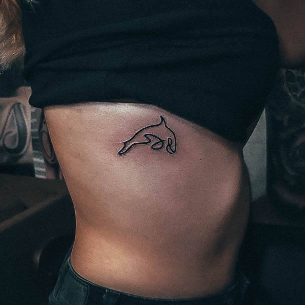 Females Dolphin Tattoos