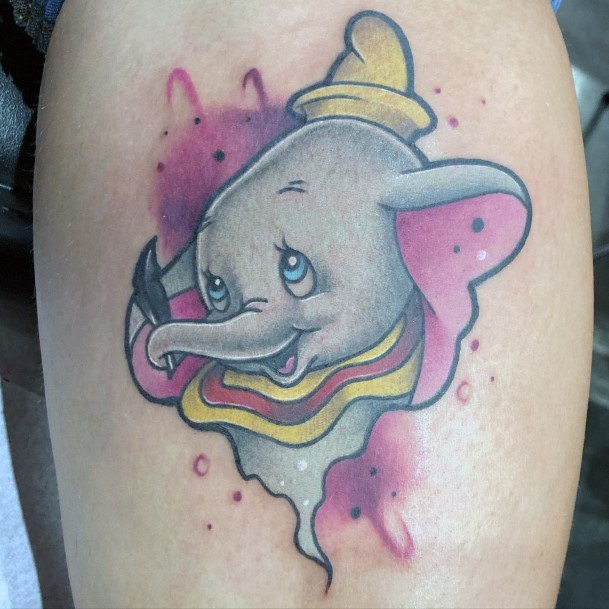 Females Dumbo Tattoos