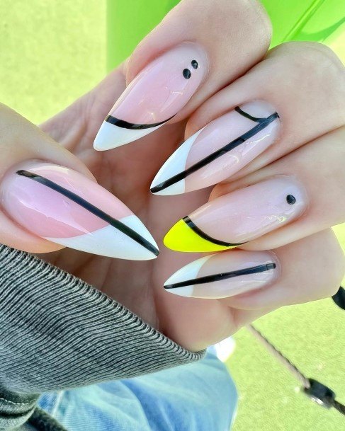 Females Geometric Nails