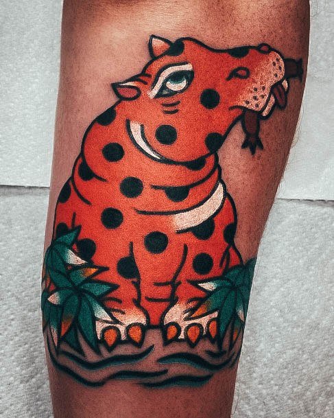 Females Hippo Tattoos