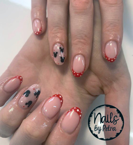 Females Mickey Mouse Nails