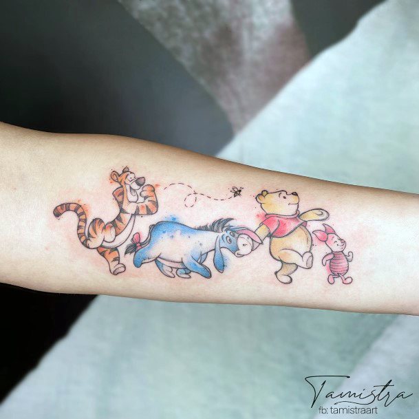 Females Piglet Tattoos