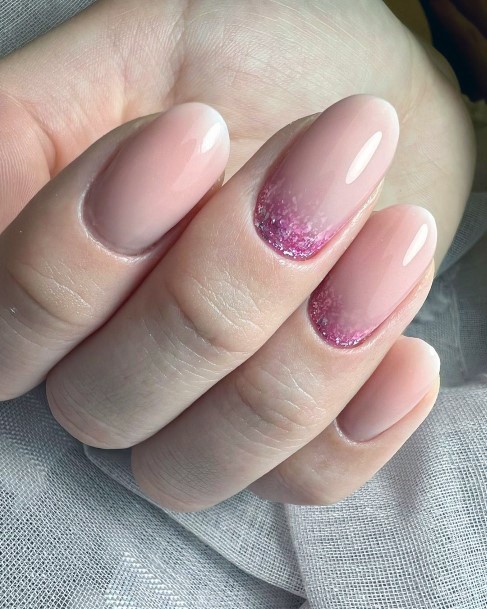 Females Pink Nails