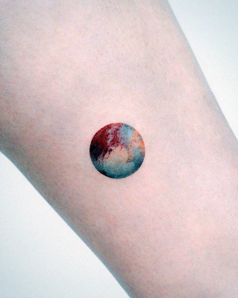 Females Pluto Tattoos