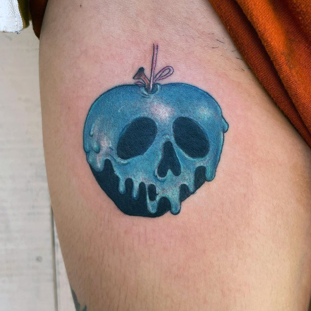 Females Poison Apple Tattoos