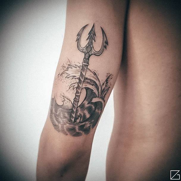 Females Poseidon Tattoos