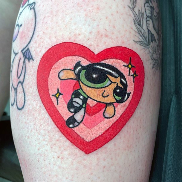 Females Powerpuff Girls Tattoos