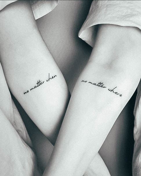 Females Sibling Tattoos