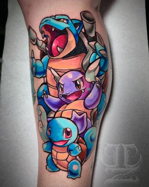 Females Squirtle Tattoos