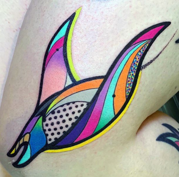 Females Stingray Tattoos