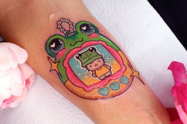 Females Tamagotchi Tattoos