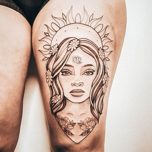 Females Virgo Tattoos