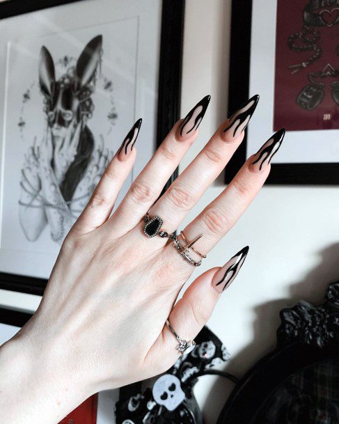 Females Witch Nails