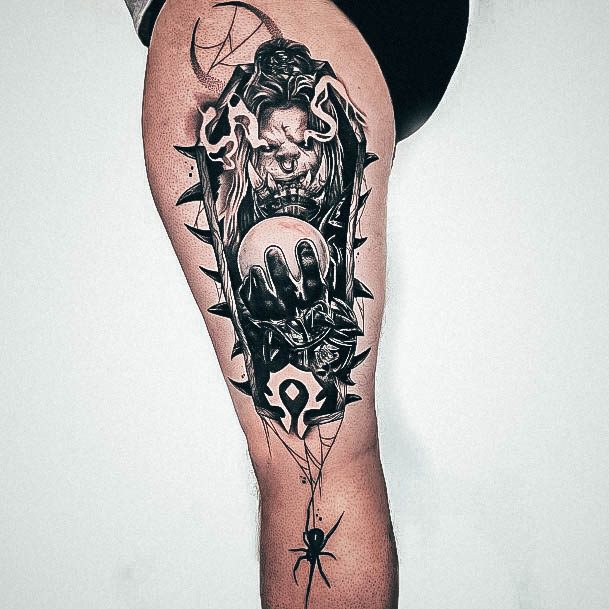 Females Witch Tattoos