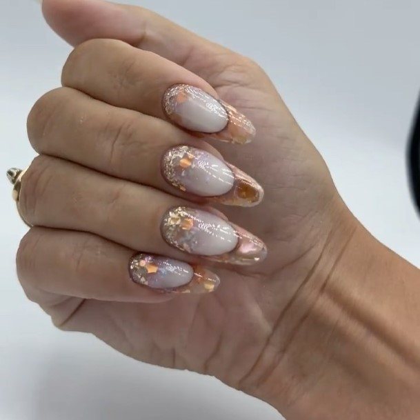 Feminine Aquarium Nail Designs For Women