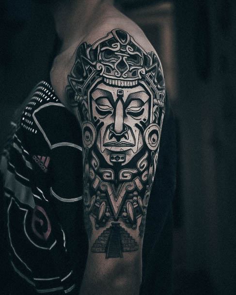 Feminine Aztec Tattoo Designs For Women