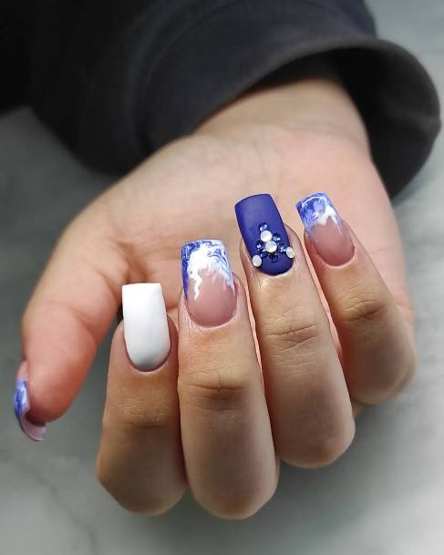 Feminine Beach Fingernails Women