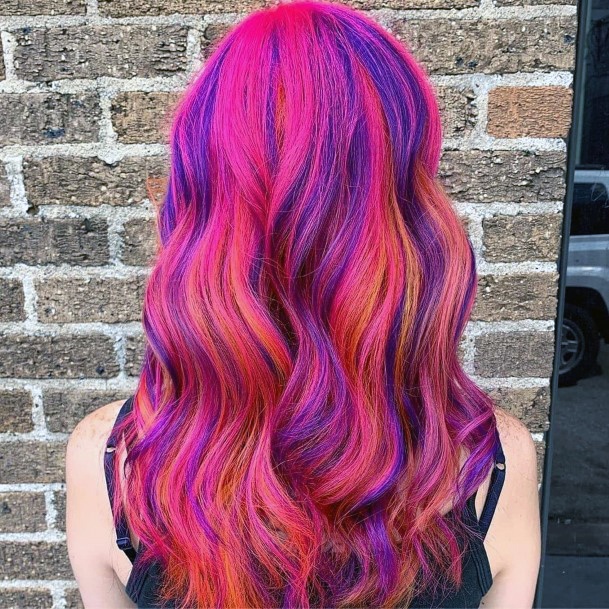 Feminine Cool Hair Dye Colors Ideas For Women