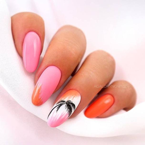 Feminine Festival Nail Designs For Women