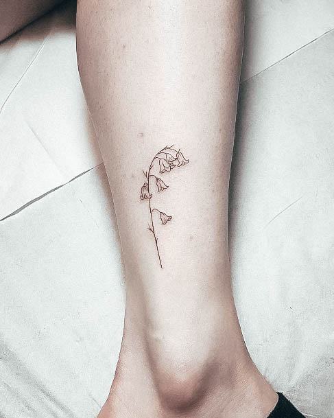 Feminine Fine Line Tattoo Designs For Women