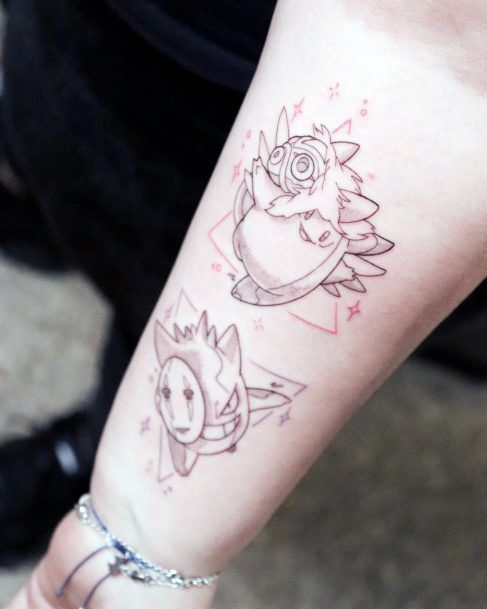 Feminine Gengar Tattoo Designs For Women