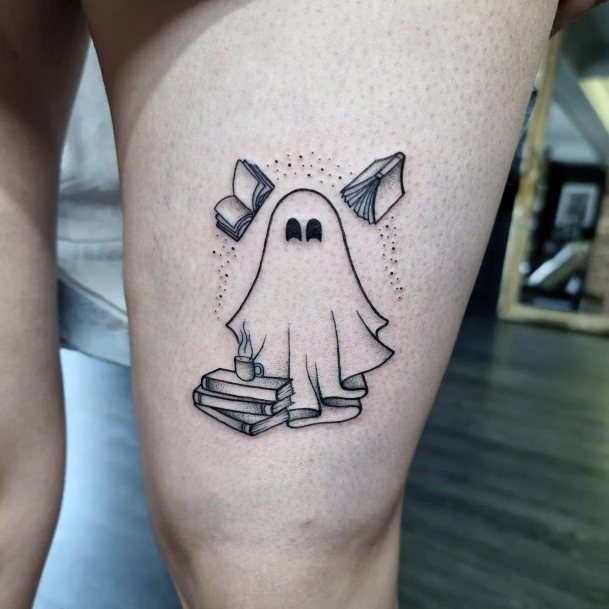 Feminine Ghost Tattoos Women
