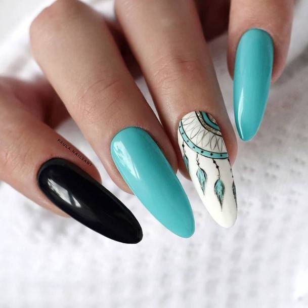 Feminine Girls Brilliant Nail Designs