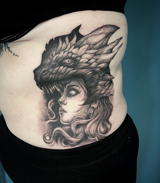 Feminine Girls Game Of Thrones Tattoo Designs