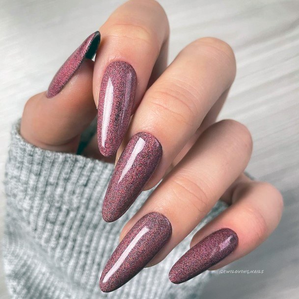 Feminine Girls Maroon Dress Nail Designs